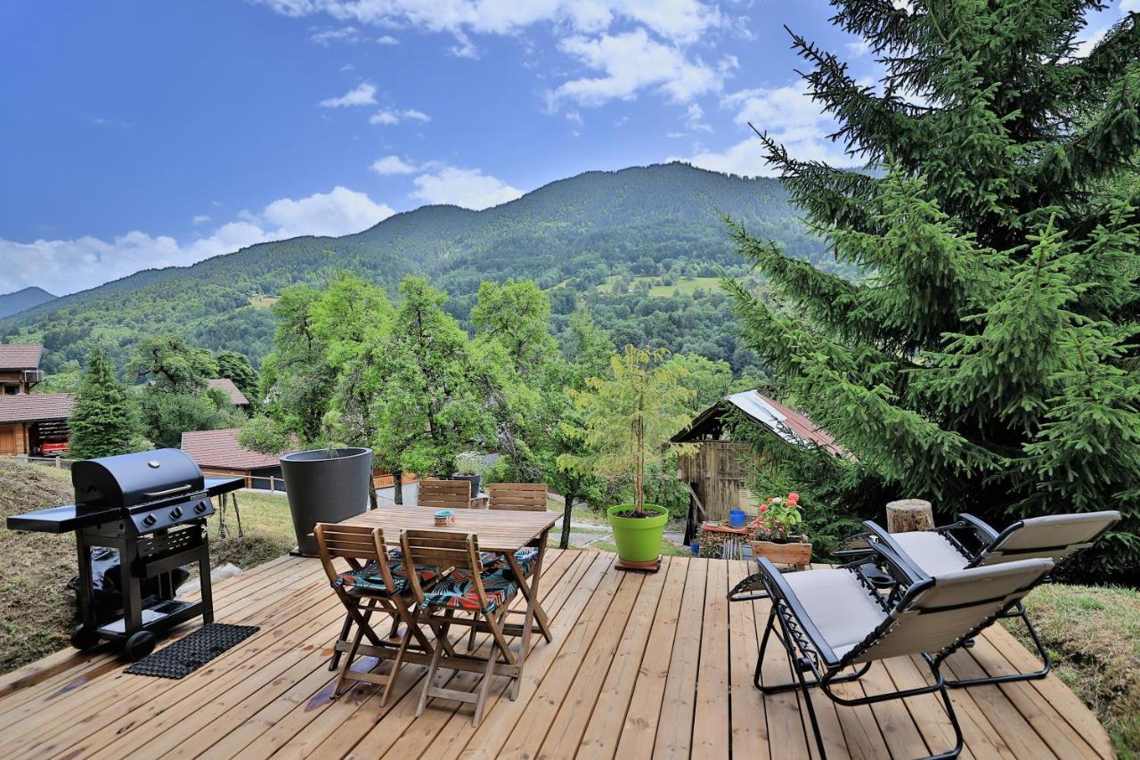 Studio Du Coin - Vue Montagne, Au Calme, Terrasse - Aravistour Apartment Les Villards-sur-Thones Luaran gambar